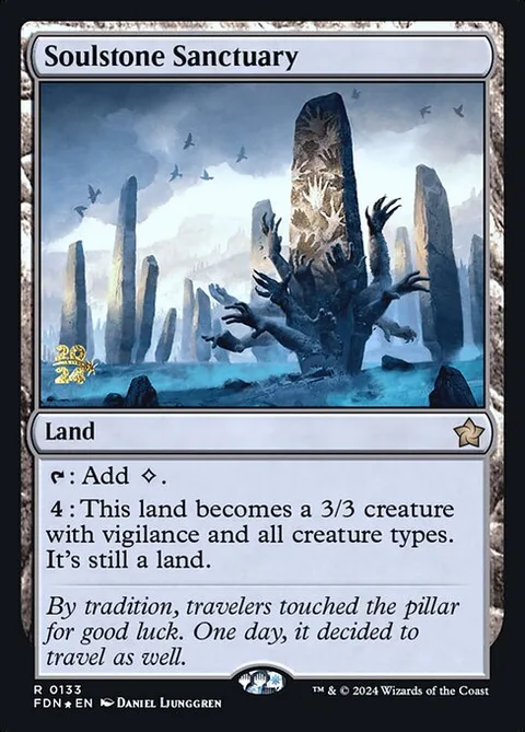 Soulstone Sanctuary, carte 133s de Foundations Promos