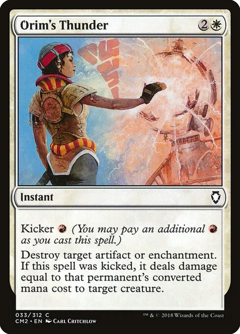 Orim's Thunder, carte 33 de Commander Anthology Volume II