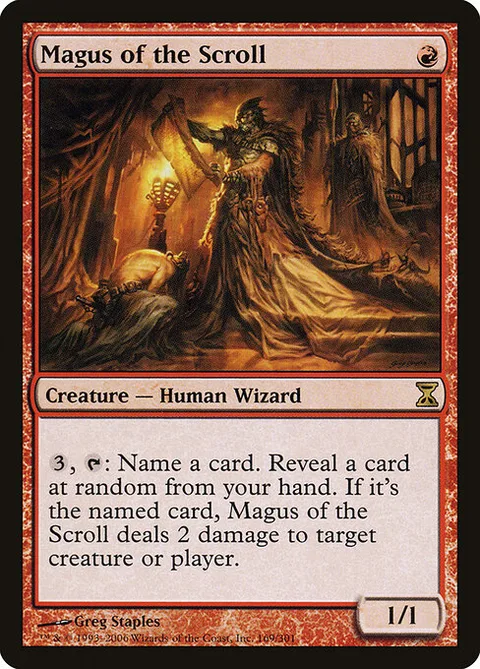 Magus of the Scroll, carte 169 de Time Spiral