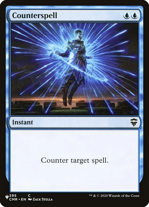 Counterspell, carte CMR-395 de The List