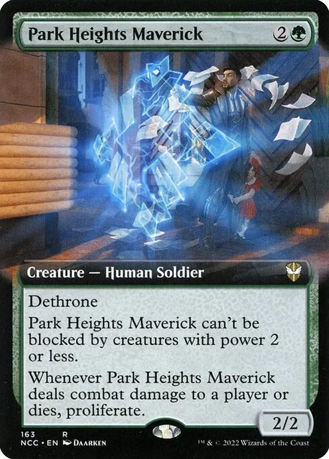 Park Heights Maverick, carte 163 de New Capenna Commander