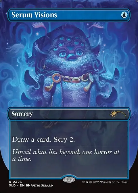 Serum Visions, card 2323 from Secret Lair Drop