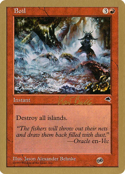 Boil, card kb165sb from World Championship Decks 1999