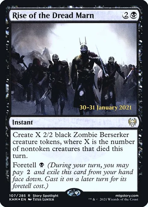 Rise of the Dread Marn, carte 107s de Kaldheim Promos