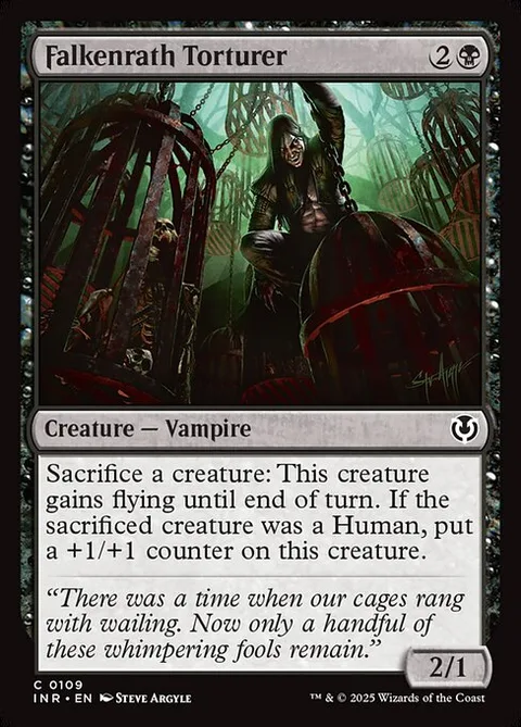 Falkenrath Torturer, carte 109 de Innistrad Remastered