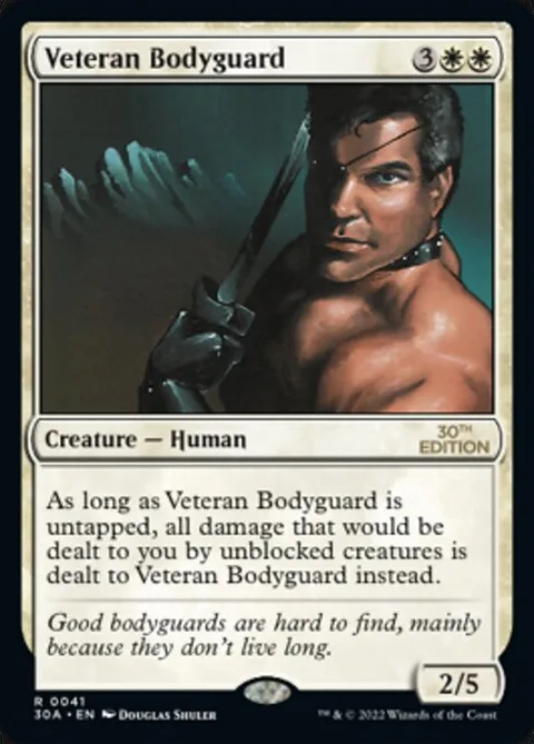 Veteran Bodyguard, carte 41 de 30th Anniversary Edition