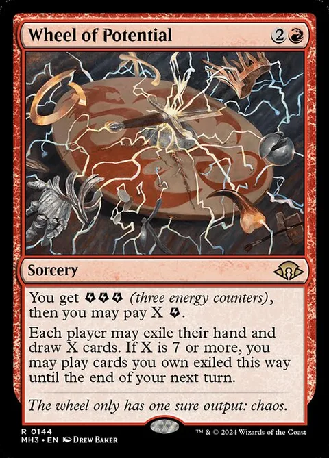 Wheel of Potential, card 144 from Modern Horizons 3