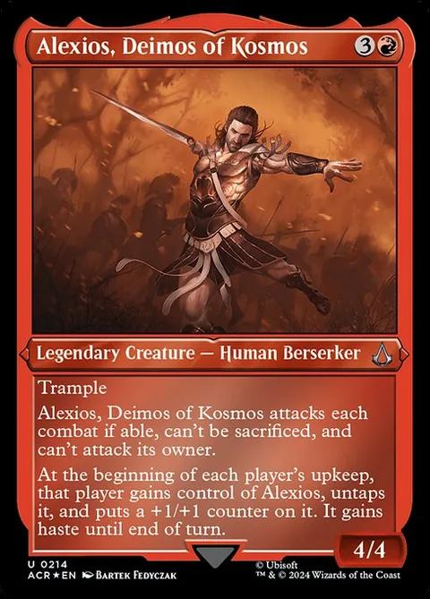 Alexios, Deimos of Kosmos, carte 214 de Assassin's Creed