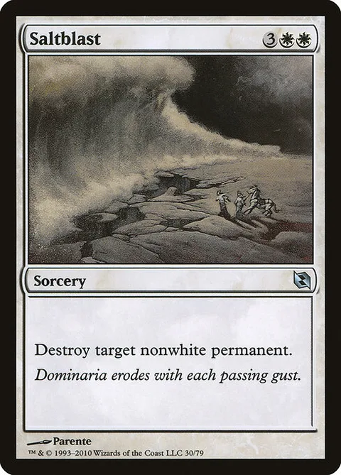 Saltblast, carte 30 de Duel Decks: Elspeth vs. Tezzeret