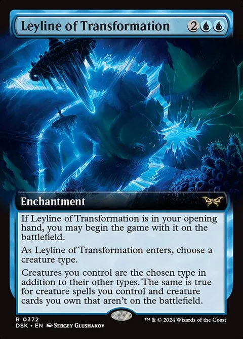 Leyline of Transformation, carte 372 de Duskmourn: House of Horror
