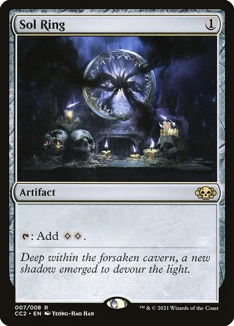 Sol Ring, carte 7 de Commander Collection: Black