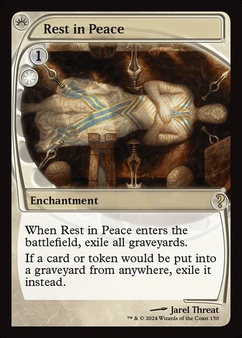 Rest in Peace, card 150 from Mystery Booster 2