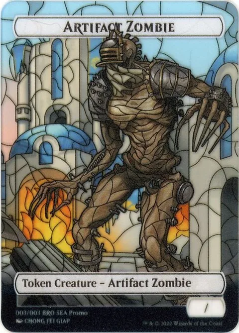 Artifact Zombie, carte 3 de The Brothers' War Southeast Asia Tokens