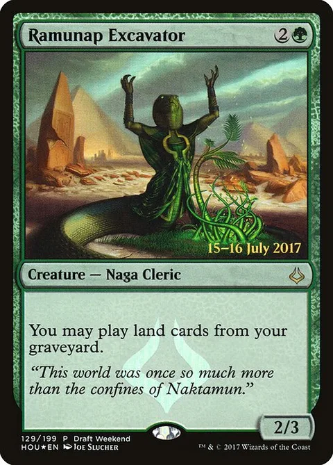 Ramunap Excavator, carte 129 de Hour of Devastation Promos