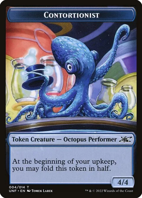 Contortionist // Contortionist, card 4 from Unfinity Tokens