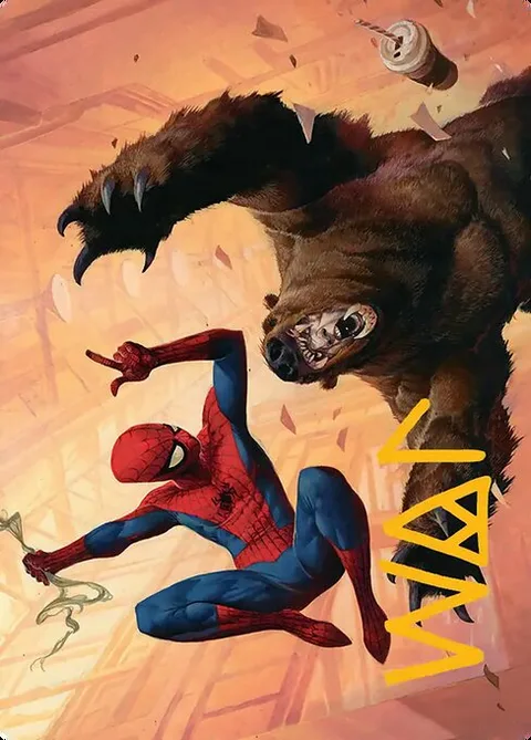 Wisecrack // Wisecrack, card 16 from Marvel's Spider-Man Art Series