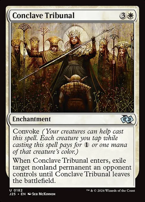 Conclave Tribunal, card 182 from Foundations Jumpstart