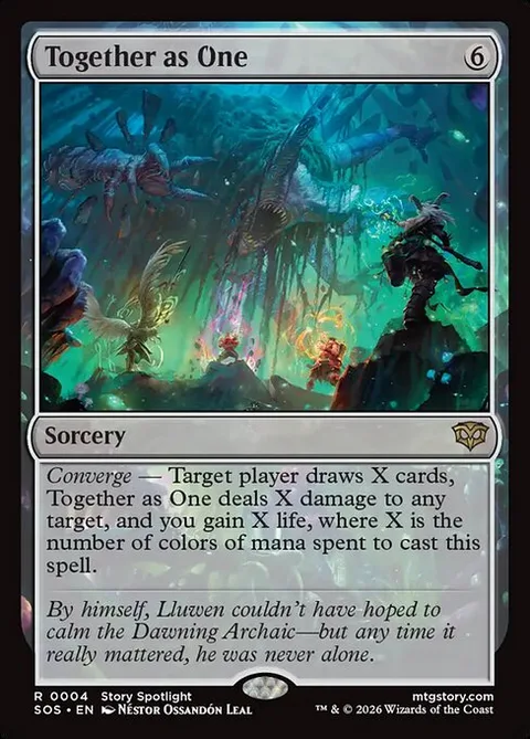 Together as One, card 4 from Secrets of Strixhaven