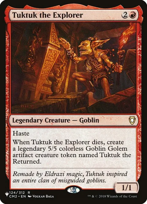 Tuktuk the Explorer, carte CM2-124 de The List