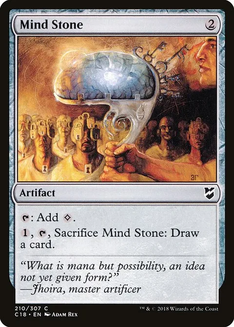 Mind Stone, carte 210 de Commander 2018