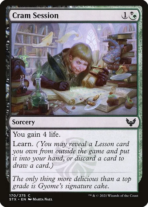 Cram Session, carte 170 de Strixhaven: School of Mages