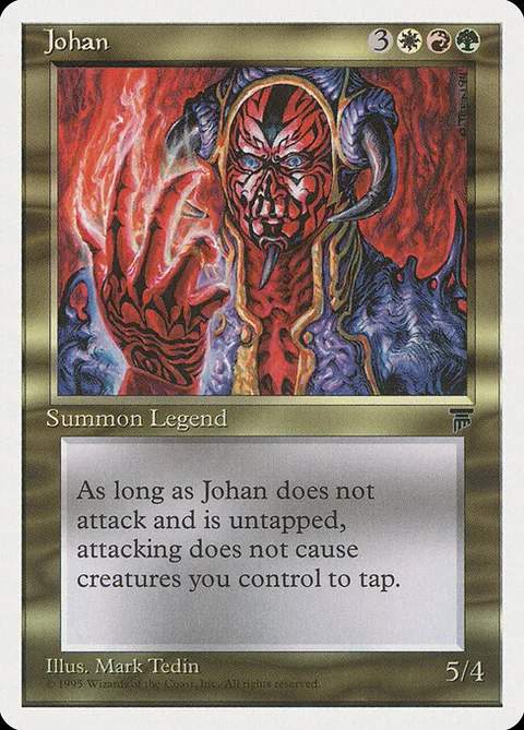 Johan, card 77 from Chronicles