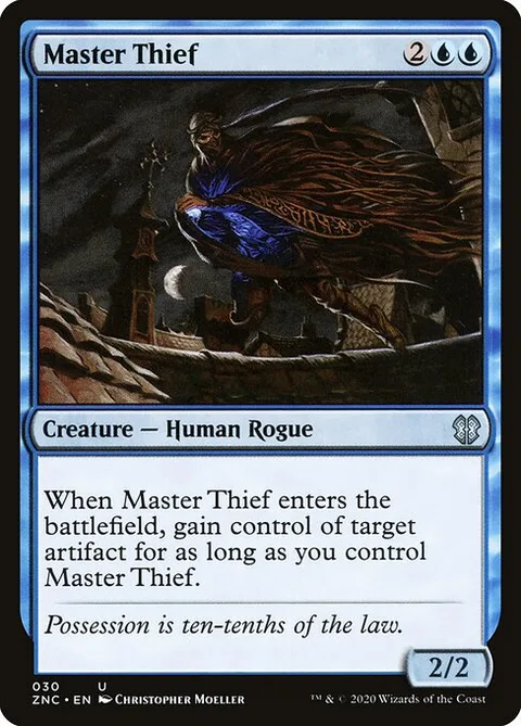 Master Thief, carte 30 de Zendikar Rising Commander