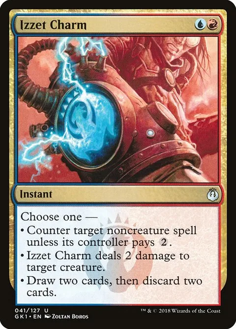 Izzet Charm, carte 41 de GRN Guild Kit