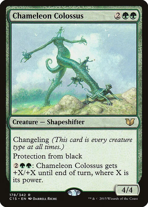 Chameleon Colossus, carte 178 de Commander 2015