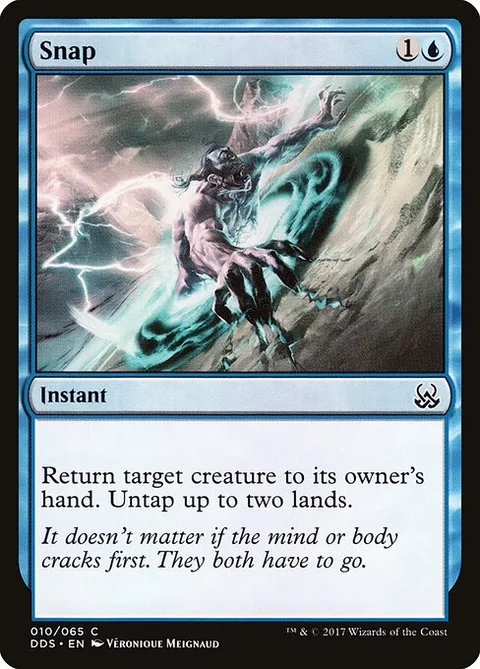 Snap, carte 10 de Duel Decks: Mind vs. Might