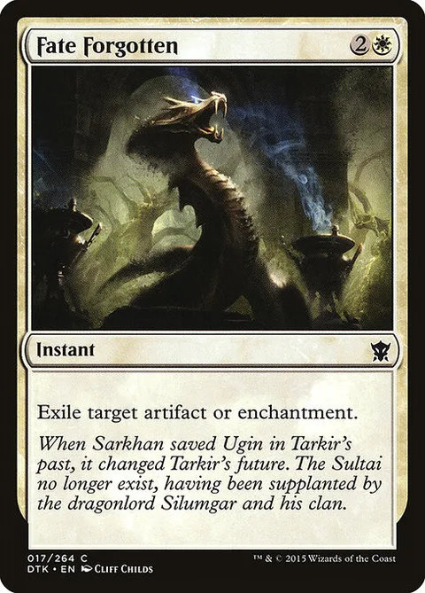 Fate Forgotten, carte 17 de Dragons of Tarkir