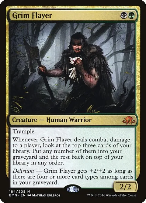 Grim Flayer, carte 184 de Eldritch Moon
