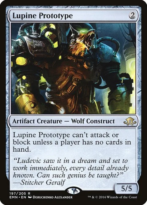 Lupine Prototype, carte 197 de Eldritch Moon