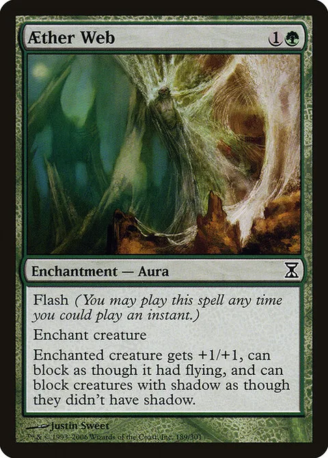 Aether Web, carte 189 de Time Spiral