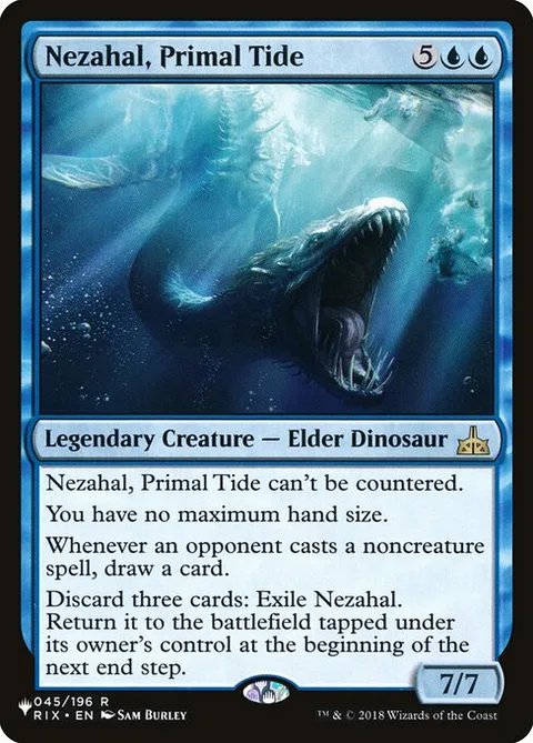 Nezahal, Primal Tide, carte RIX-45 de The List