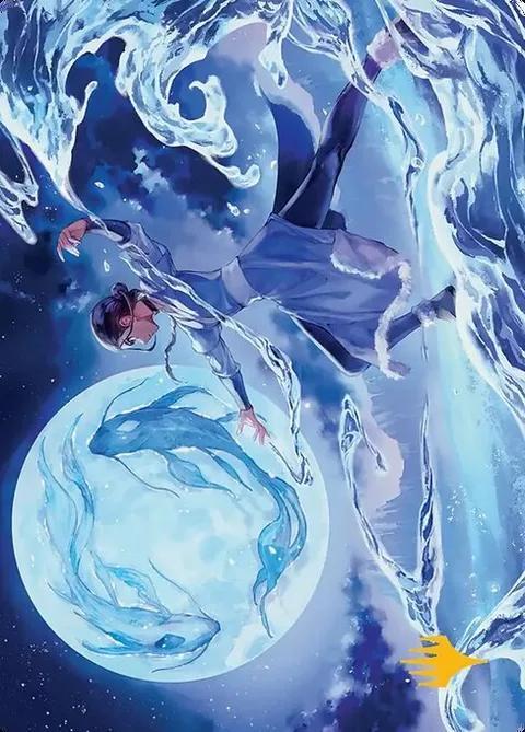 Waterbender Ascension // Waterbender Ascension, carte 6 de Avatar: the Last Airbender Art Series