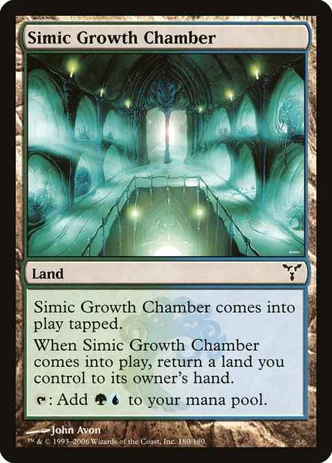Simic Growth Chamber, carte 180 de Dissension