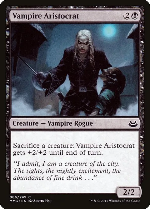 Vampire Aristocrat, card 86 from Modern Masters 2017