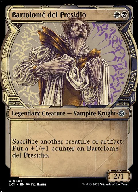 Bartolomé del Presidio, carte 301 de The Lost Caverns of Ixalan