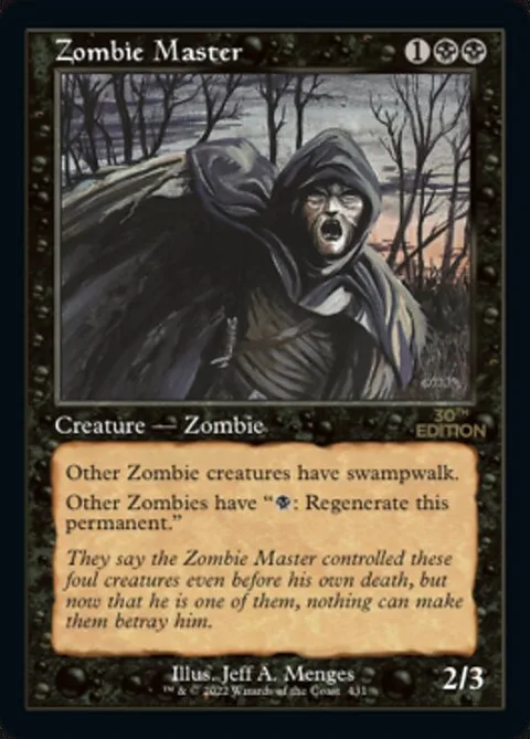 Zombie Master, card 431 from 30th Anniversary Edition