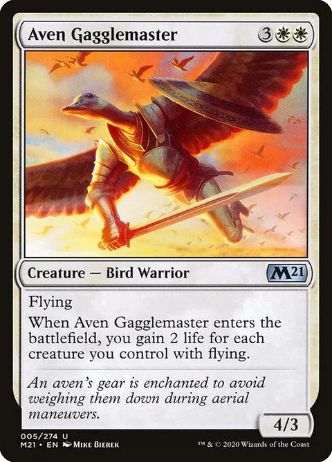 Aven Gagglemaster, carte 5 de Core Set 2021