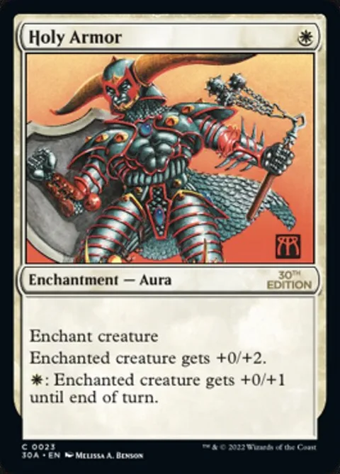 Holy Armor, carte 23 de 30th Anniversary Edition