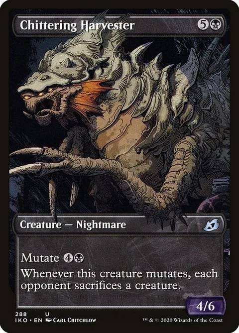 Chittering Harvester, card 288 from Ikoria: Lair of Behemoths