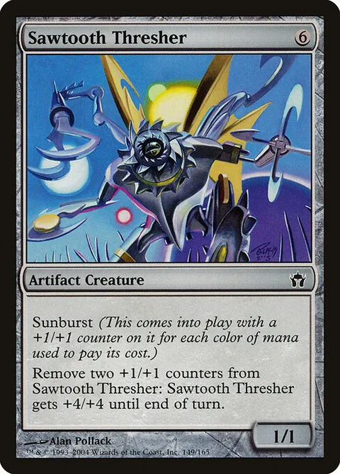 Sawtooth Thresher, card 149 from Fifth Dawn