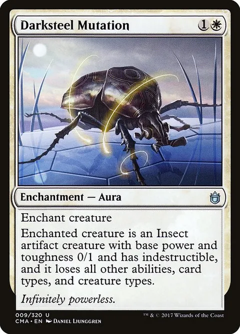 Darksteel Mutation, card 9 from Commander Anthology
