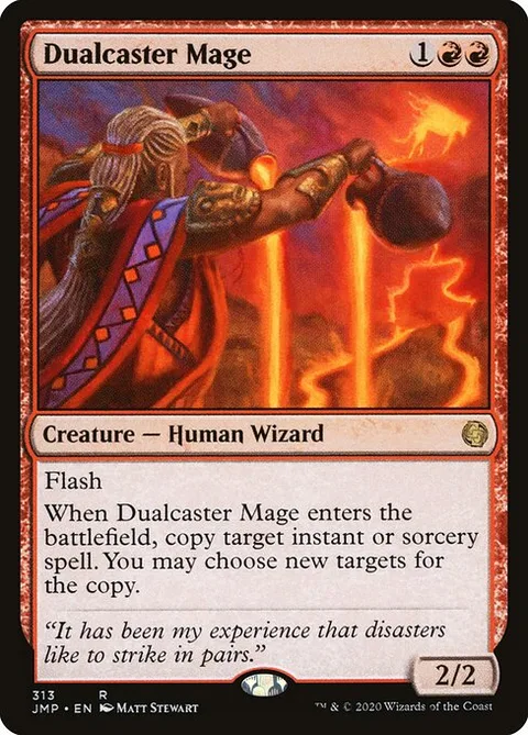 Dualcaster Mage, card 313 from Jumpstart