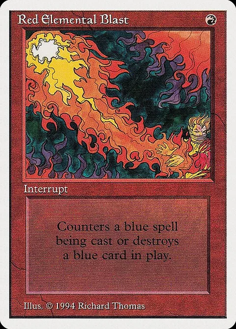 Red Elemental Blast, carte 171 de Summer Magic / Edgar