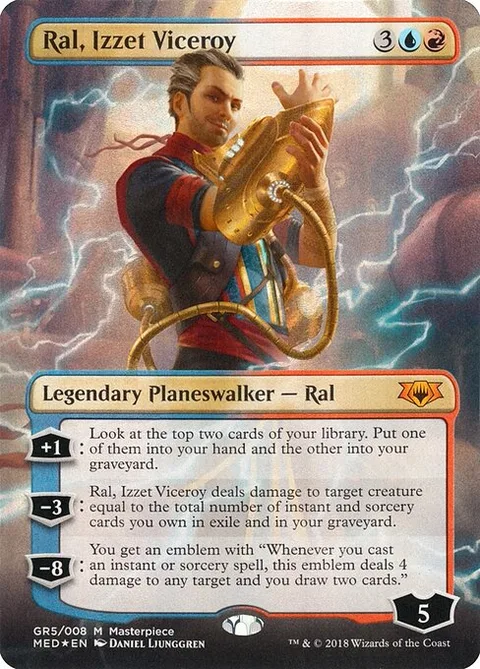 Ral, Izzet Viceroy, card GR5 from Mythic Edition