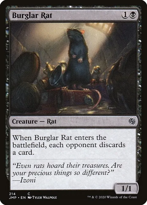 Burglar Rat, card 214 from Jumpstart