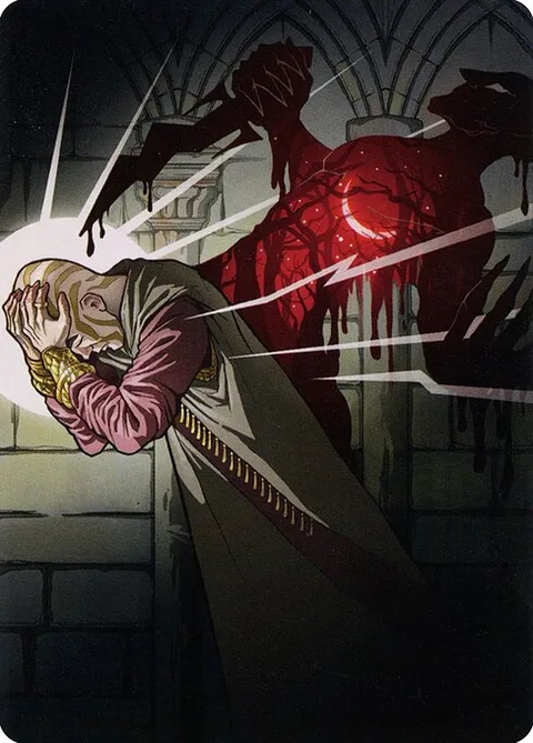 Agonizing Remorse // Agonizing Remorse, carte 70 de Strixhaven Art Series
